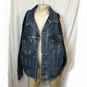 NWT Levi’s red tab men’s large blue denim jacket